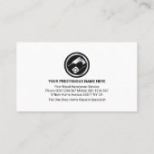 住宅用木材パネルを固定するハンドマニングツール 名刺 (裏面)