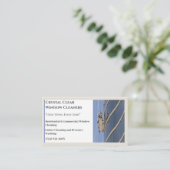 住宅用業務用清掃窓クリーナー 名刺 (スタンド正面)