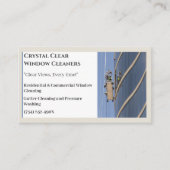 住宅用業務用清掃窓クリーナー 名刺 (正面)