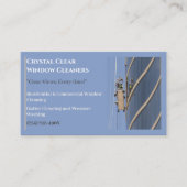 住宅用業務用清掃窓クリーナー 名刺 (正面)