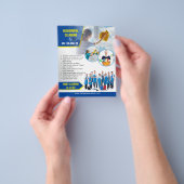 住宅用清掃サービスフライヤー チラシ (手)