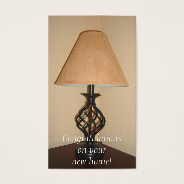 住宅用温暖化メッセージカード (正面)