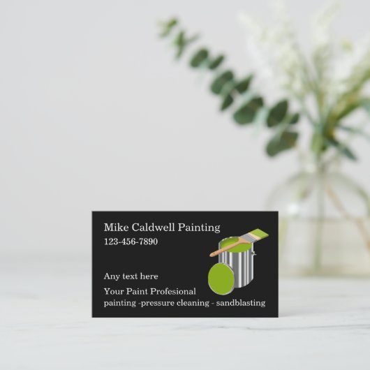 住宅用絵画名刺 名刺 (スタンド正面)