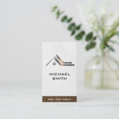 住宅用金属製屋根用木材トリム名刺 名刺 (スタンド正面)