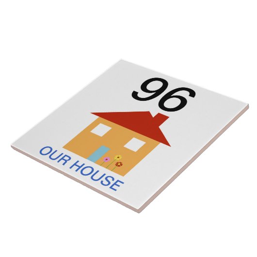 住宅番号 タイル (側面)