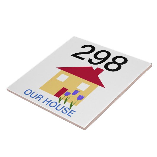 住宅番号 タイル (側面)