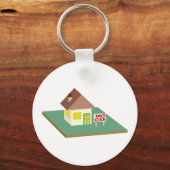 住宅販売 キーホルダー (正面)