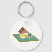 住宅販売 キーホルダー (裏面)