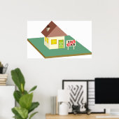 住宅販売 ポスター (ホームオフィス)