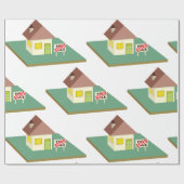 住宅販売 ラッピングペーパー (フラット)