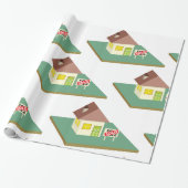 住宅販売 ラッピングペーパー (アンロールド)