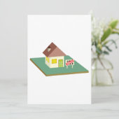 住宅販売 招待状 (スタンド正面)