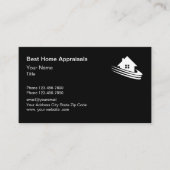 住宅鑑定士および検査名刺 名刺 (正面)