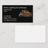 住宅風景および照明名刺 名刺 (正面/裏面)