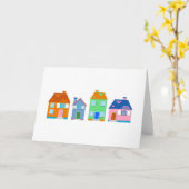 住宅 カード (黄色い花)