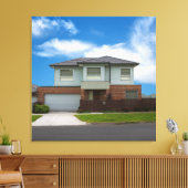 住宅 キャンバスプリント (インサイチュ (リビング))