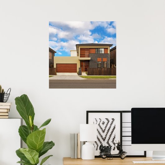 住宅 ポスター (ホームオフィス)