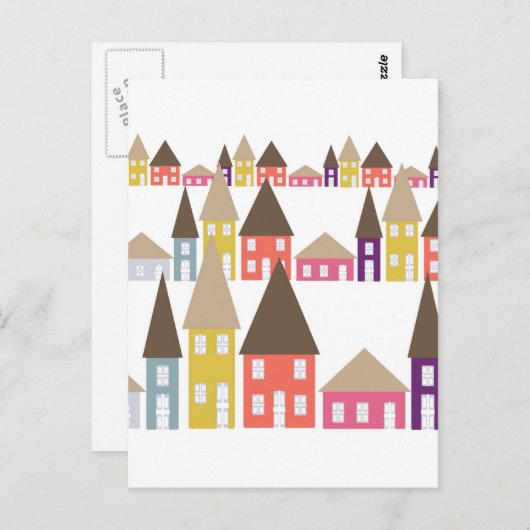 住宅 ポストカード (正面/裏面)