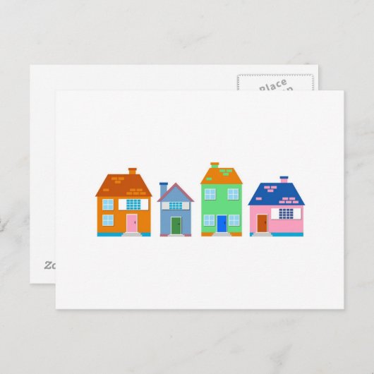 住宅 ポストカード (正面/裏面)