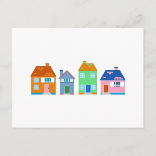 住宅 ポストカード (正面)