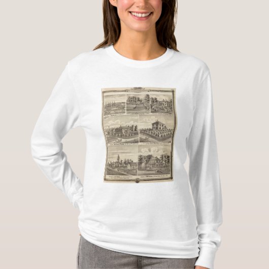 住宅、ポークの農場 Tシャツ (正面)