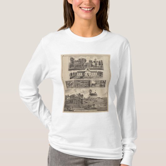 住宅、ミネソタ4 Tシャツ (正面)