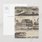 住宅、農場、ビジネス ポストカード (正面/裏面)