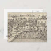 住居と牧場をストーンヘンジ ポストカード (正面/裏面)