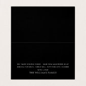 住幽霊のよく出る宅、住所カードの変更 名刺 (内部フラット)