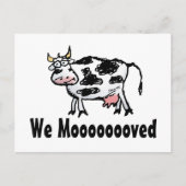 住所おもしろいはがきの一括変更 案内ポストカード (正面)