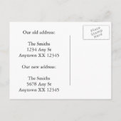 住所おもしろいカードの変更: Tin Roof 案内ポストカード (裏面)