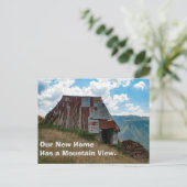 住所おもしろいカードの変更: Tin Roof 案内ポストカード (スタンド正面)