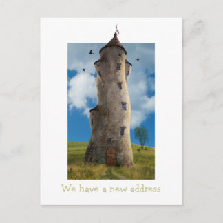 住所が変わった | ファミリータおもしろいワー 案内ポストカード