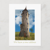 住所が変わった | ファミリータおもしろいワー 案内ポストカード (正面)