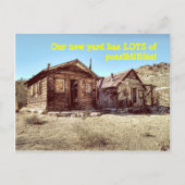 住所のおもしろい変更の可能性 案内ポストカード (正面)