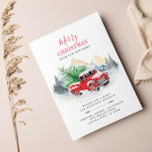 住所のクリスマスの休日の移動