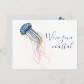 住所のビーチ変更に関する告知 ポストカード (正面/裏面)