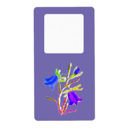 住所の出荷ラベル花のスタイルデザイン ラベル