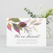 住所の変更に関する発表 招待状 (スタンド正面)