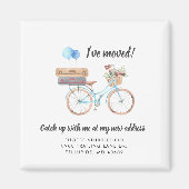 住所の変更の通知を移動した マグネット (正面)