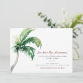 住所の変更のPalm Tree告知 シーズンカード (スタンド正面)