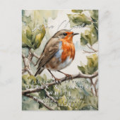 住所の変更は発表記事を移動した 案内ポストカード (正面)