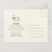 住所の変更を移動した 案内ポストカード (裏面)