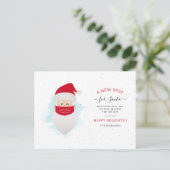 住所の変更クリスマス休暇の移動 案内ポストカード (スタンド正面)