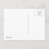 住所の変更トロピカル,ヤシの木,ビーチ 案内ポストカード (裏面)