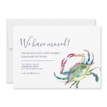 住所の変更ビーチの移動告知