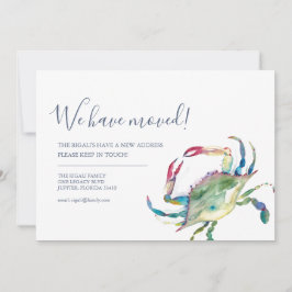 住所の変更ビーチの移動告知 案内状