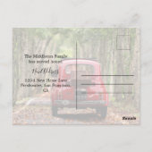 住所の変更フォトカスタムはがき ポストカード (裏面)