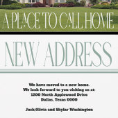 住所の変更ホーム写真の移動 案内状