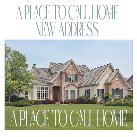 住所の変更ホーム写真の移動 案内状